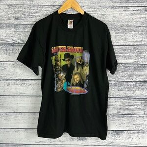 Vintage Sawyer Brown 6 Days On The Road 1997 Band Tour Tee XL